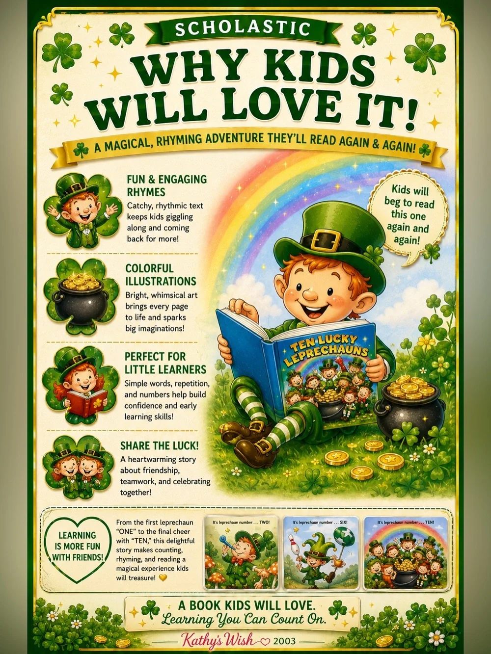 Ten Lucky Leprechauns